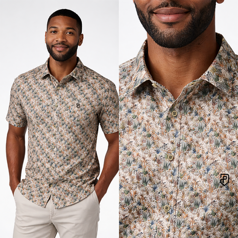 Camisa Barranquilla Selva (beige)