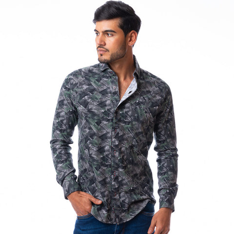 Camisa casual Coveñas negro 03