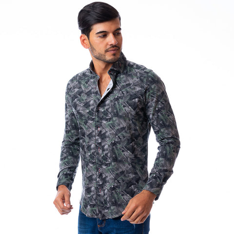 Camisa casual Coveñas negro 03