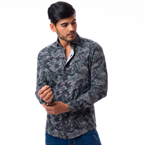 Camisa casual Coveñas negro 03