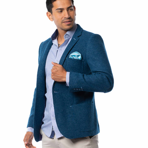 Blazer Manizales Azul