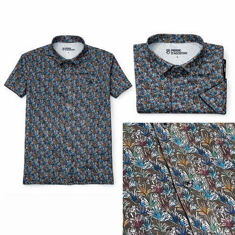 Camisa Barranquilla Selva (azul)