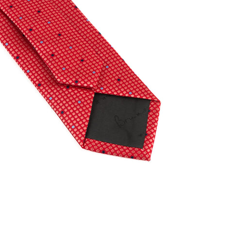 Corbata puntos 03 rojo